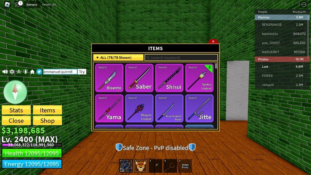 Selling - Cheap Blox Fruits Account with Yoru V3 and x2 Drops [40$] -  EpicNPC