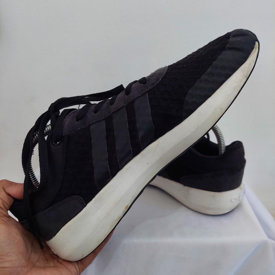 Adidas hot sale cloudfoam hitam