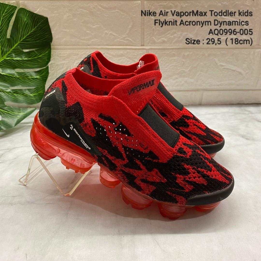 Sepatu anak Nike AQ0996-005 Air VaporMax Flyknit Acronym Dynamics