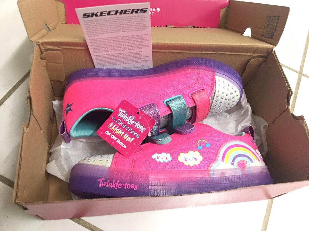 Skechers Twinkle Toes Light Up BRAND NEW IN BOX Babies