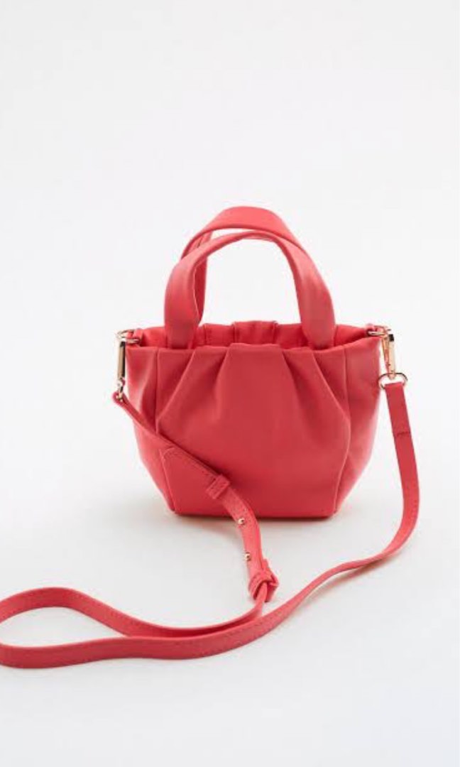 Soft mini crossbody bag zara original, Barang Mewah, Tas & Dompet di