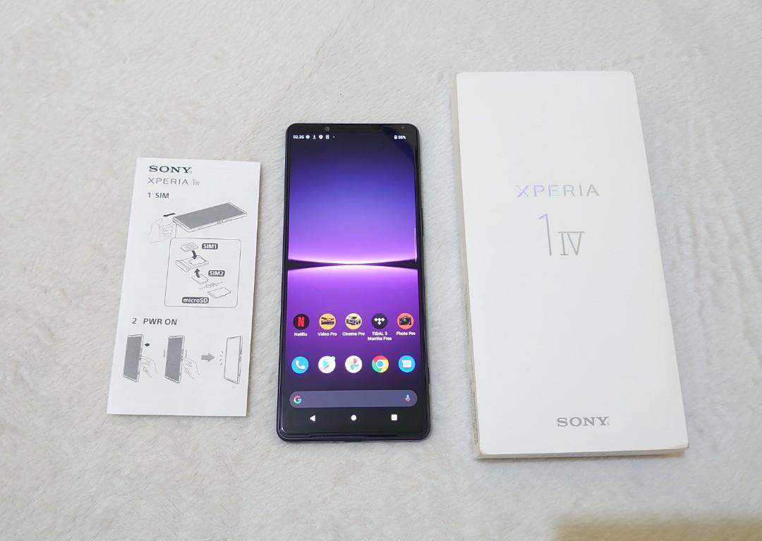 Sony Xperia 1 iv mark 4 5G pajak resmi imei terdaftar, Telepon Seluler ...