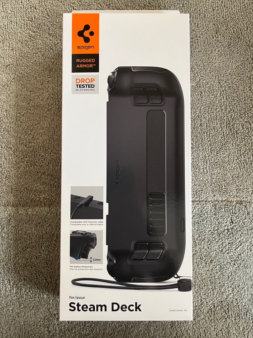 SPIGEN STEAM DECK CASE, Video Gaming, Gaming Accessories, Cases