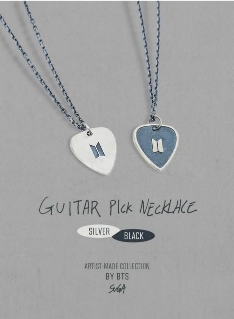 即購入可能　guitar PICK NECKLACE SILVER