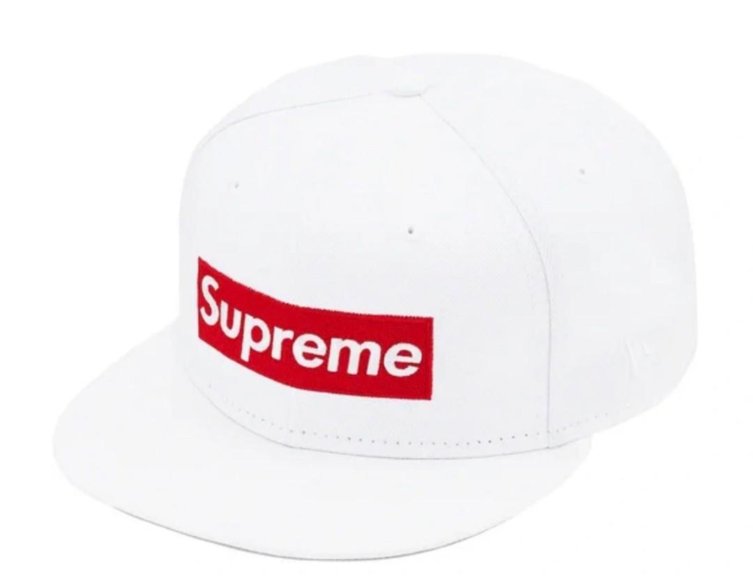 Supreme Money Box Logo New Era Hat in white and black, Men's 定番から最新購入 Box Money supreme Logo 新品未使用品 黒 Era New キャップ