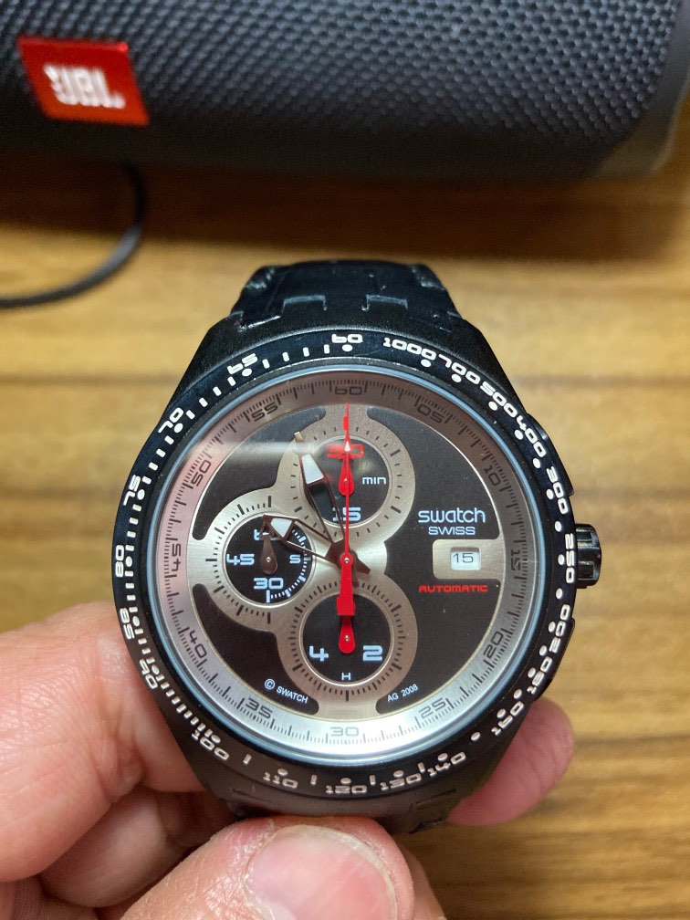 Swatch outlet chrono automatic