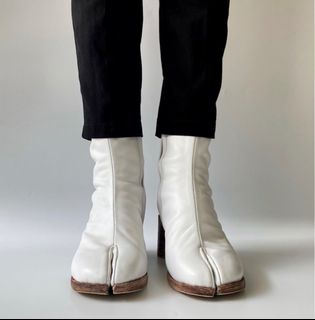 Margiela shop camel shoes