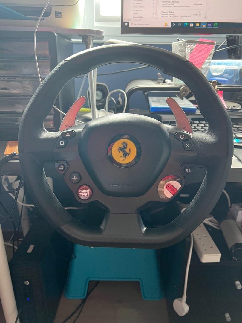 Thrustmaster T80 Ferrari 488 GTB Edition PS4 Steering Wheel+Pedals