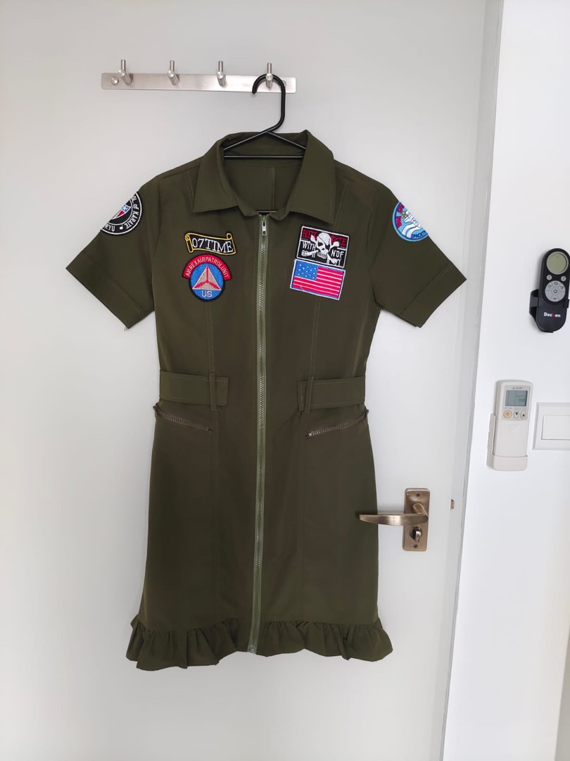 Top Gun ladies uniform, Women's Fashion, Dresses & Sets, Dresses on