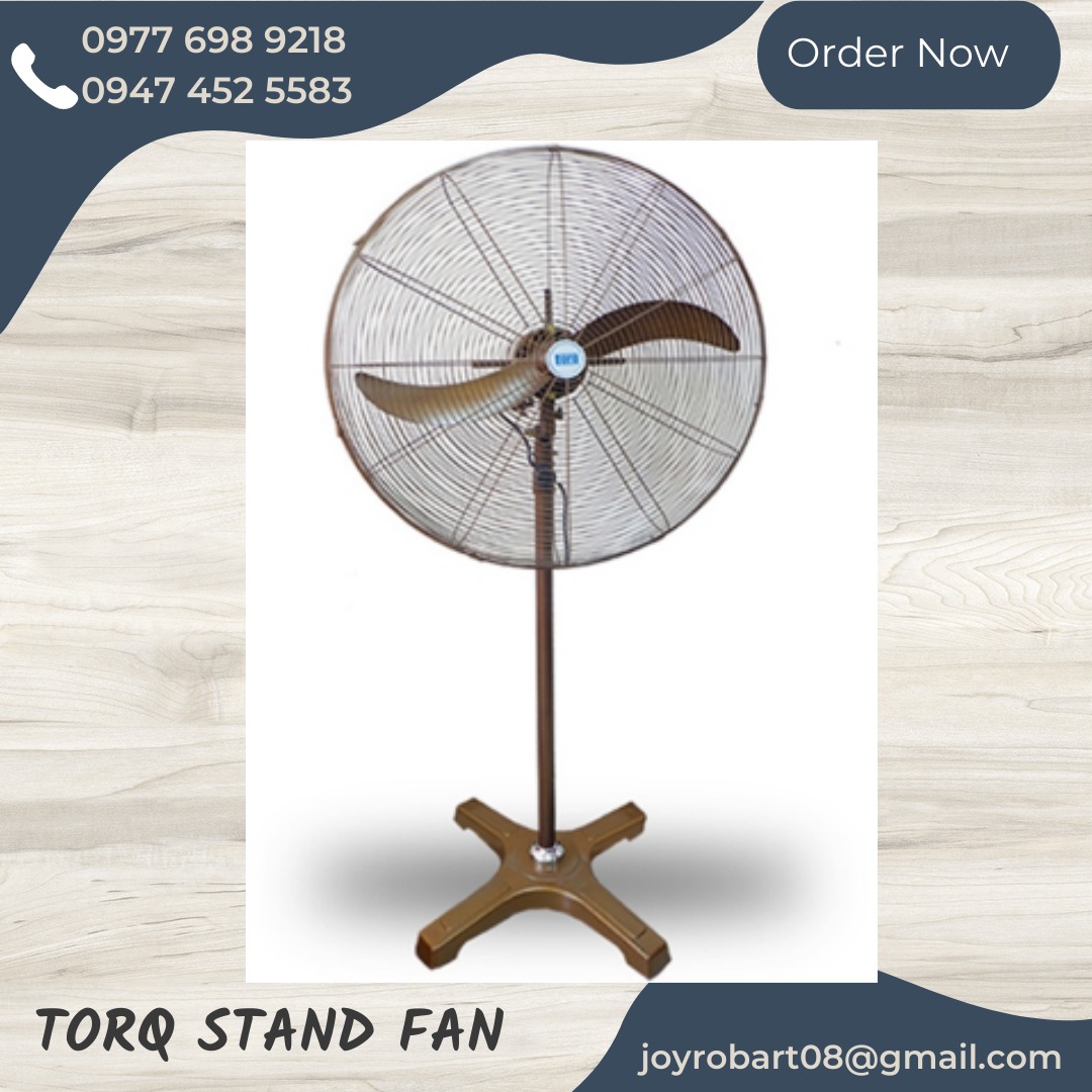 TORQ STAND FAN, Commercial & Industrial, Construction Tools & Equipment ...
