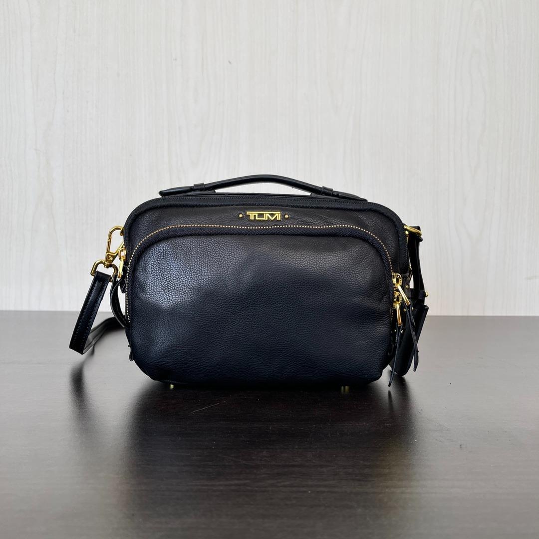 TUMI Marcie Crossbody Leather, Luxury, Bags & Wallets on Carousell