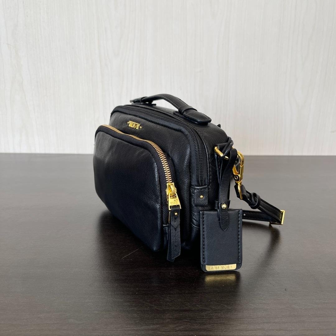 TUMI Marcie Crossbody Leather, Luxury, Bags & Wallets on Carousell