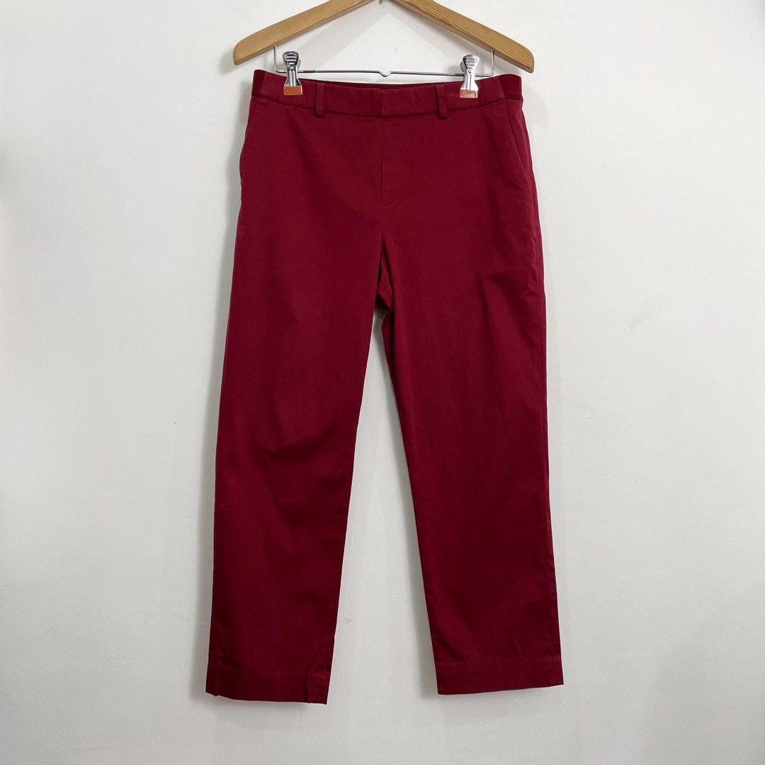 Uniqlo Smart Casual Ankle Length Trousers, Women's Fashion, Bottoms