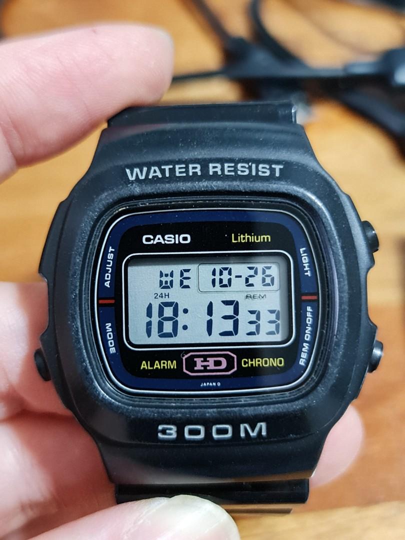 Vintage Casio HD Lithium 300M DW 310