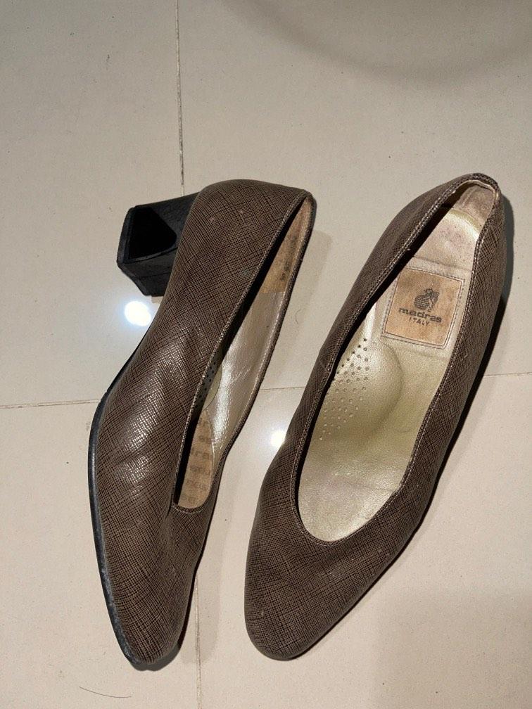 Vintage Madras Italy heels, Women's Fashion, Footwear, Heels on Carousell