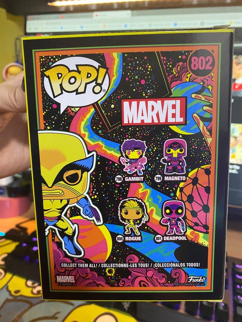 xmen black light funko pop
