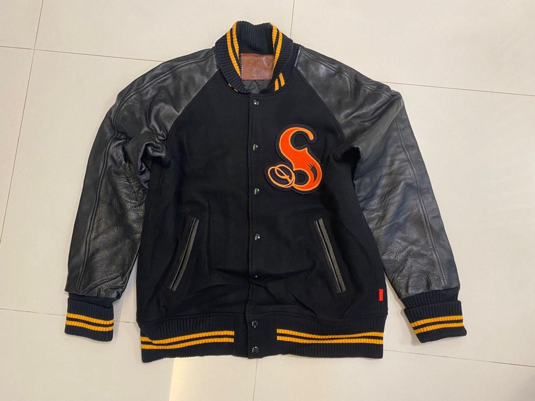 Wtaps x Neighbourhood x Bullink Stadium Leather Jacket Basketball