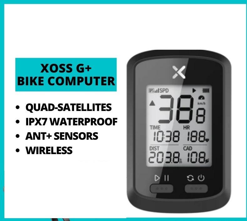Xoss G Bike Computer G Plus Wireless Cycling Speedometer Road Bicycle Accessories Bluetooth Ant Cadence Sports Equipment Bicycles Parts Parts Accessories On Carousell