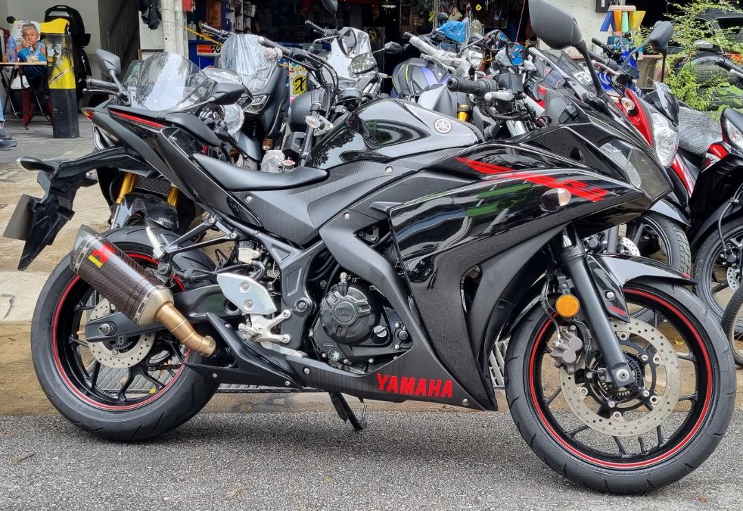 Yamaha YZFR3 COE Expiry December 2025, Motorcycles, Motorcycles for