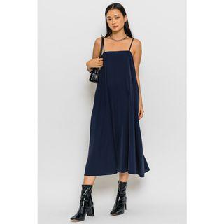 YHF ELEMENTAL TENT DRESS IN NAVY