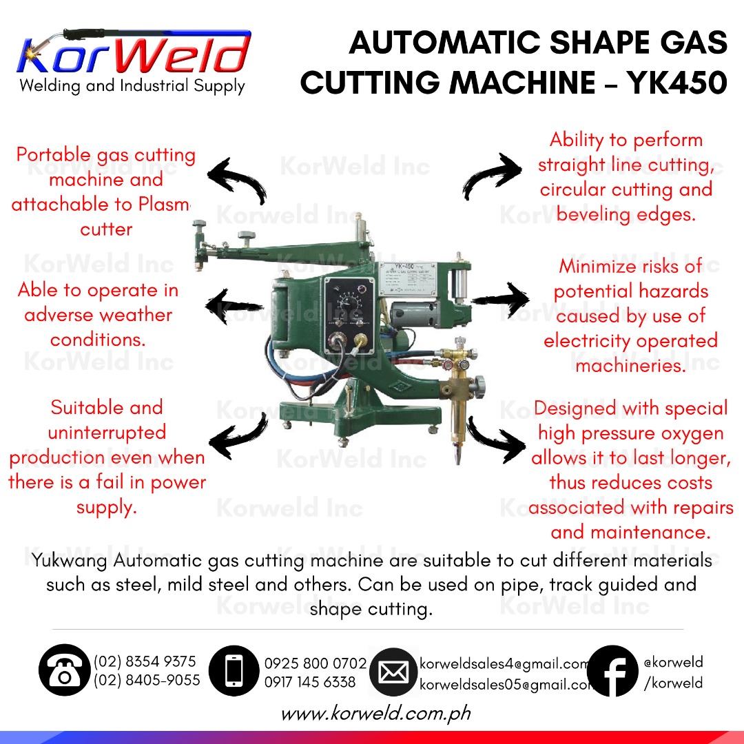 YUKWANG Shape Automatic Gas Cutting Machine YK450(Elephant