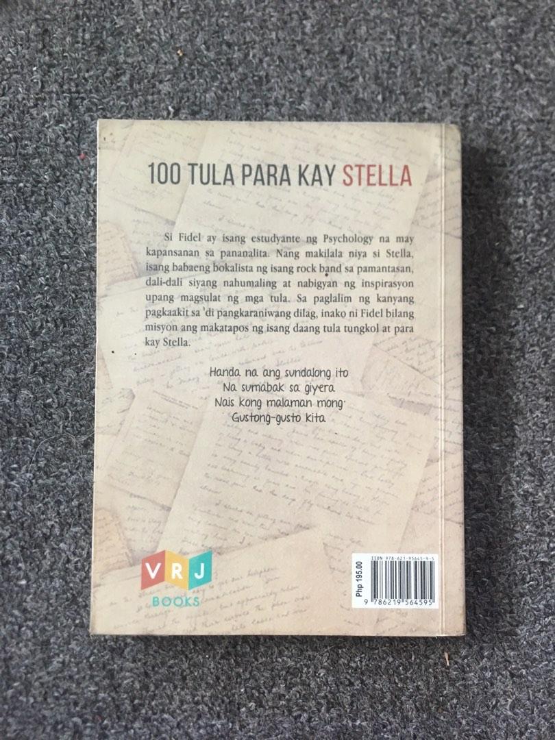 100 Tula Para Kay Stella second hand filipino tagalog book