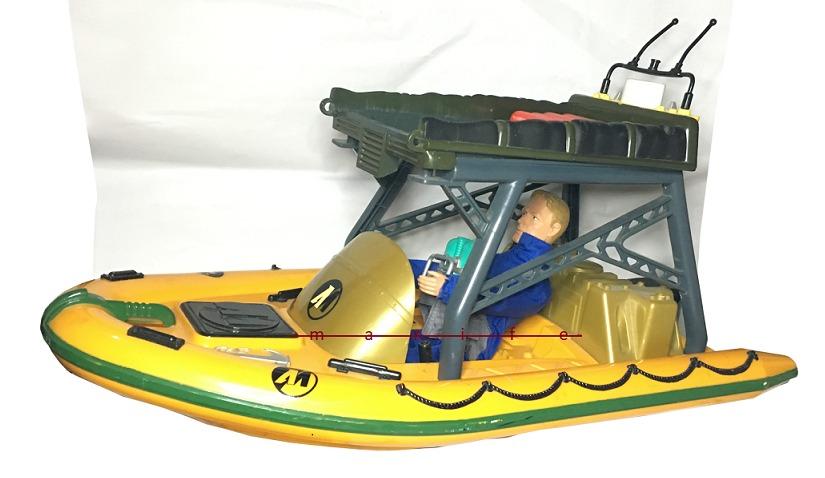 Action man boat top