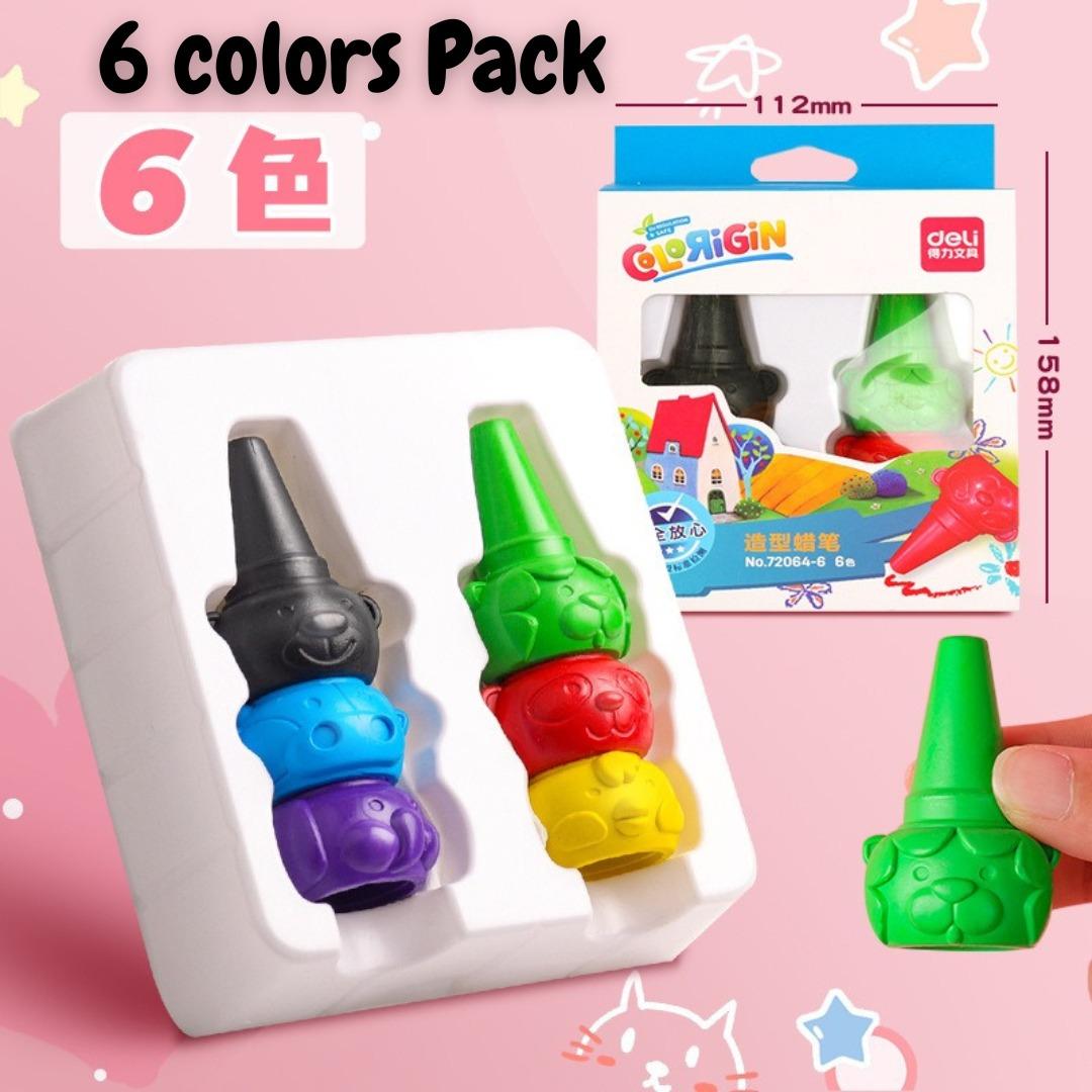 8/12/24 Colors Kids Toddler Crayon Set Drawing Beginner Coloring Party Door  Gift Learning Crayons