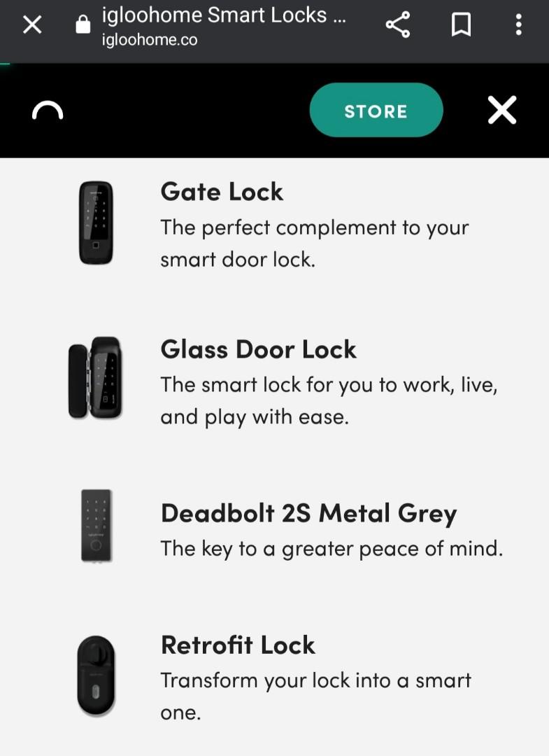 900 Igloo home voucher, Furniture & Home Living, Security & Locks