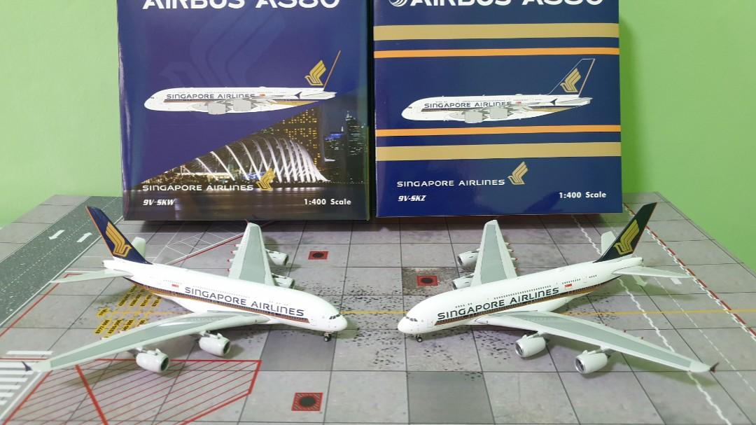 航空機Phoenix 1/400 シンガポール航空 A380 - 航空機