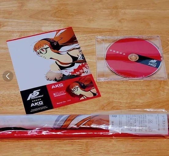 AKG K845BT Persona 5 Futaba Sakura model, Audio, Headphones & Headsets