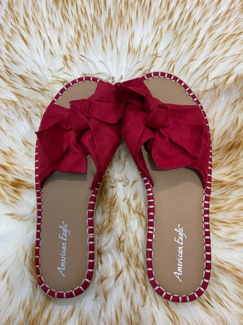 American eagle cheap bow sandals
