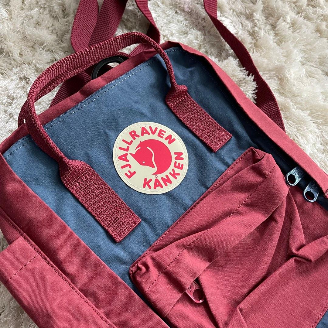 Ox red and on sale royal blue kanken mini