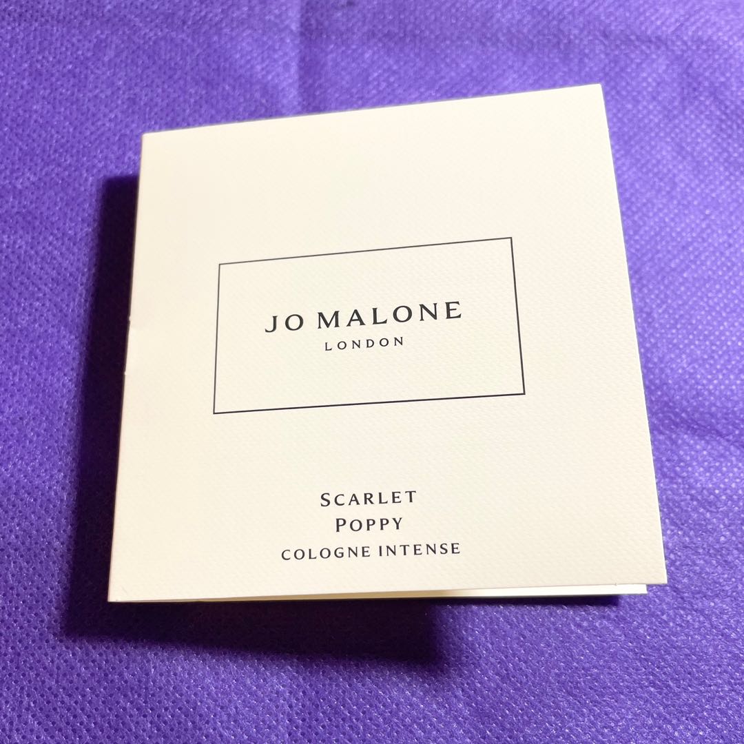 AUTHENTIC Jo Malone scarlet poppy cologne intense perfume vial, Beauty
