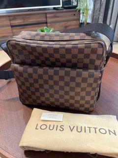 PRELOVED Louis Vuitton Damier Ebene Naviglio Messenger Bag 071423