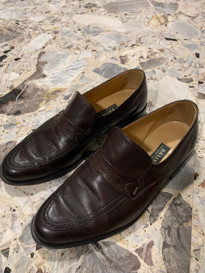 Mens bally discount shoes on sale