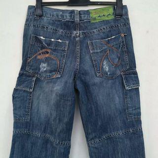 Bean Pole Cargo Jeans Size 34