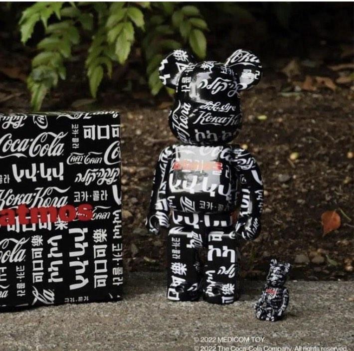 現貨可樂Bearbrick 400%100% ATMOS COCA-COLA TYPE-6 可口可乐全新現貨