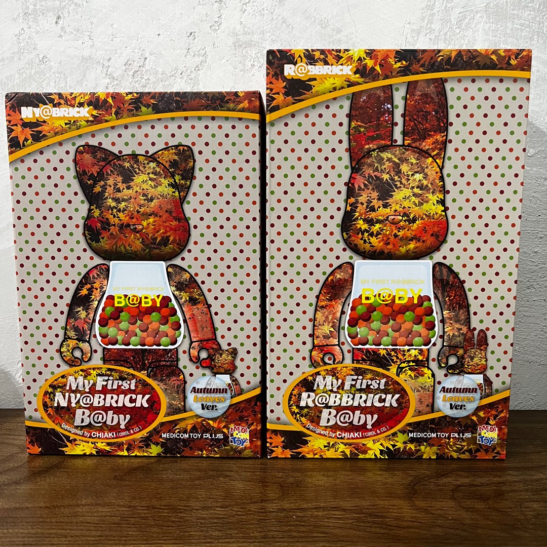 MY FIRST BE@RBRICK B@BY AUTUMN LEAVESver