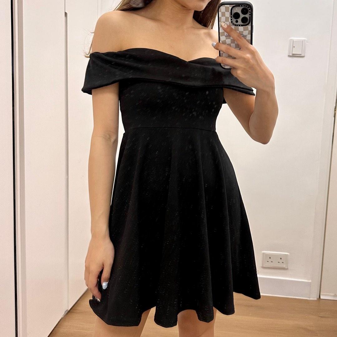 Black Mini Dress Grad Din Gala Dinner