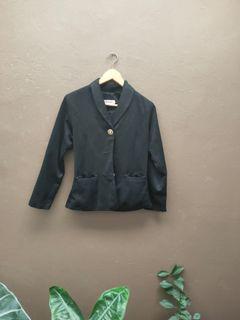 Blazer hitam slimfit deens collection
