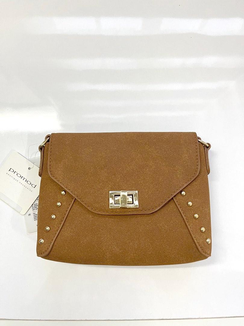 BNWT Promod suede crossbody bag (Category: Cross-body Bags) located in Quezon City. Submitted by baloweee (Listing ID 1192229450, Image 2). Description: .