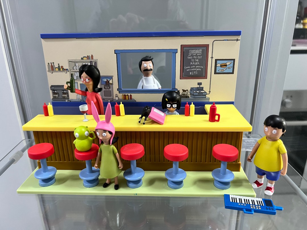 Bob's shop burgers playset