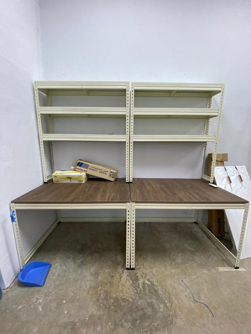 Boltless metal rack / shelving / storage shelve, Furniture & Home ...