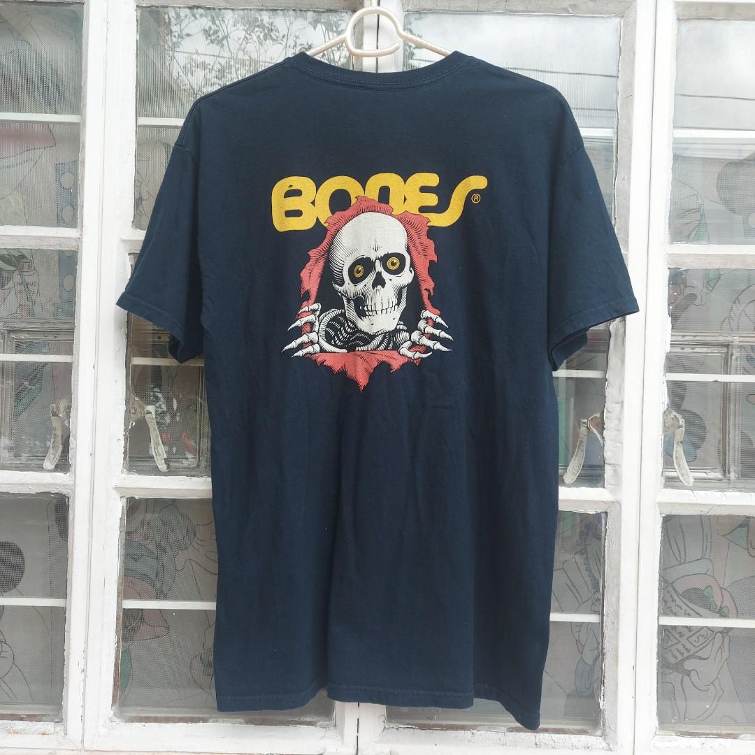 BONES (Category: Tshirts & Polo Shirts ) located in Quezon City. Submitted by VintageNecko (Listing ID 1193135217, Image 3). Description: Good condition. There is repair Dimes: W: 21.1 L: 30.5.