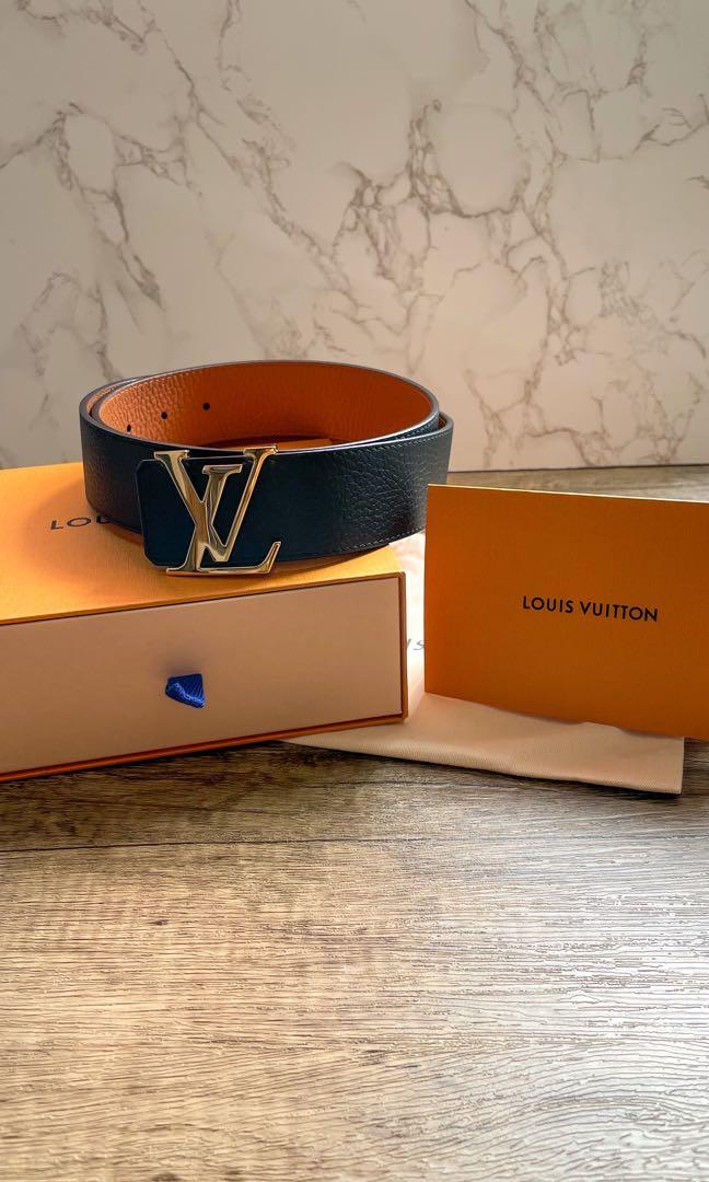 LOUIS VUITTON MONOGRAM ECLIPSE REVERSIBLE 40MM BELT UNBOXING REVIEW 