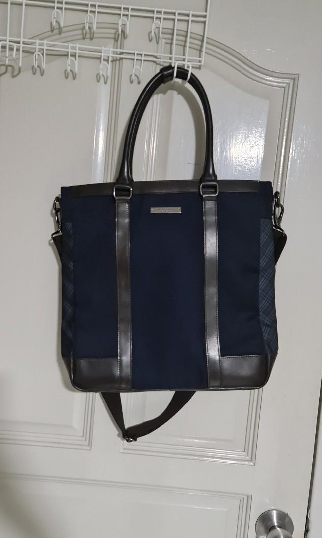 Burberry Black Label Messenger Bag, Luxury, Bags & Wallets on Carousell