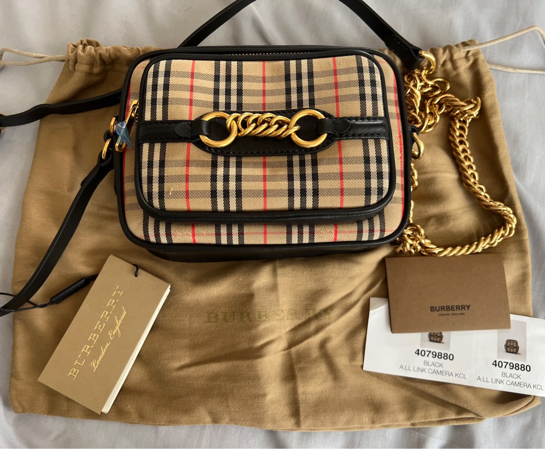 Burberry Camera Bag, Luxury, Bags & Wallets on Carousell