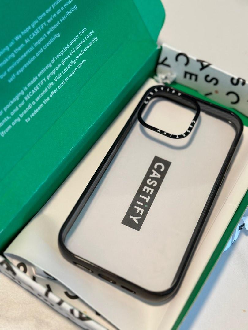Casetify IPhone 14 Pro Max Impact Case Black, Mobile Phones & Gadgets