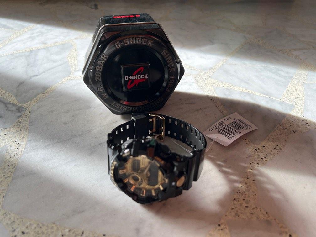 Casio G Shock GA 710GB Men s Fashion Watches Accessories